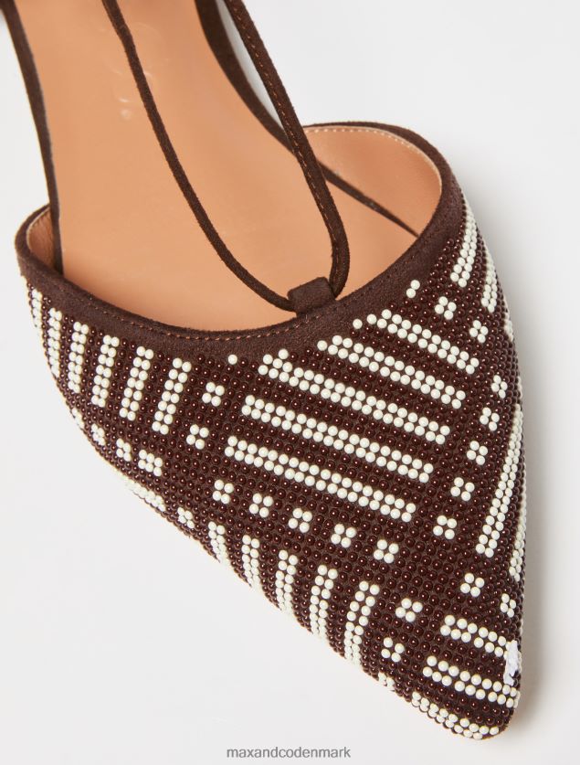 Kvinder mennesker, steder, farve muldyr MAX&Co. mørkebrun B2Z2T6957 sko