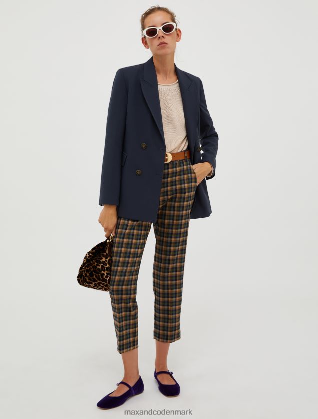 Kvinder fløjl ballet lejligheder MAX&Co. lilla B2Z2T6969 sko