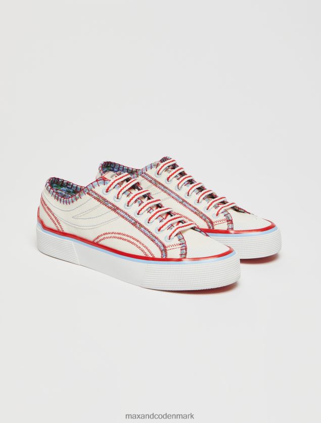 Kvinder superga lærredssko MAX&Co. hvid B2Z2T6935 sko