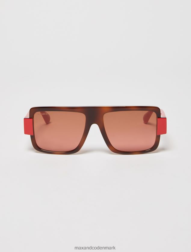 Kvinder colour-block solbriller MAX&Co. mørkebrun B2Z2T61035 tilbehør