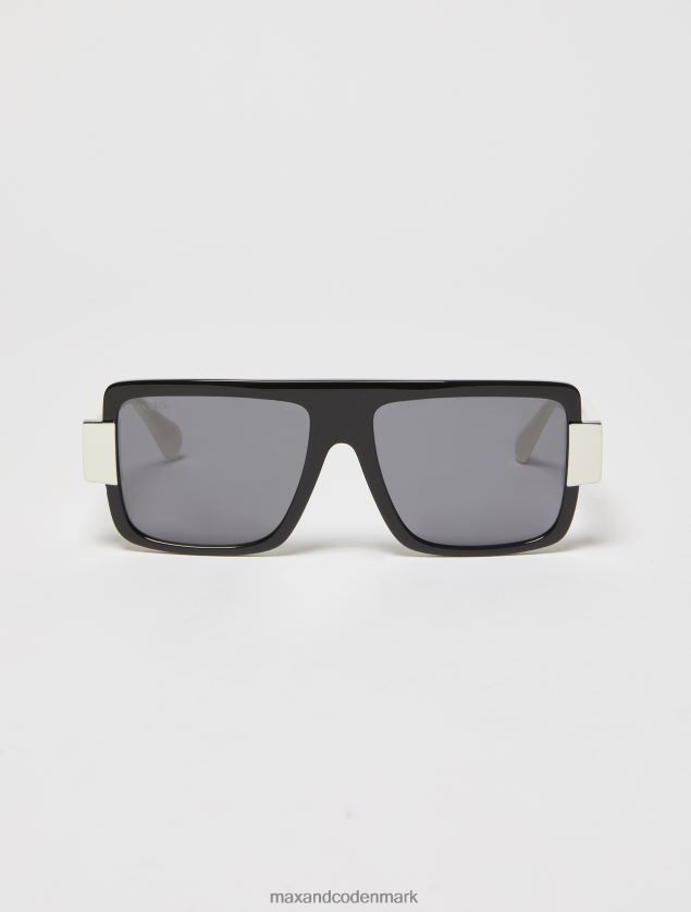 Kvinder colour-block solbriller MAX&Co. sort B2Z2T61036 tilbehør