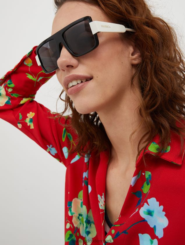 Kvinder colour-block solbriller MAX&Co. sort B2Z2T61036 tilbehør