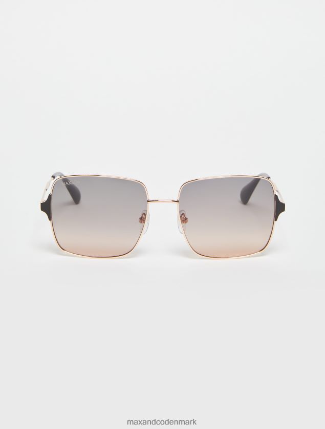 Kvinder firkantede metal solbriller MAX&Co. antracit B2Z2T61053 tilbehør