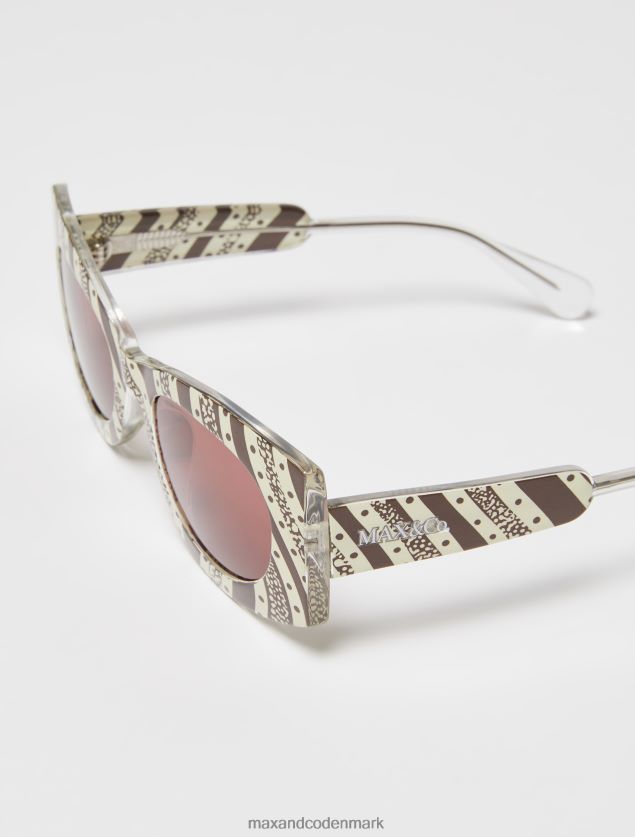 Kvinder mennesker, steder, farve solbriller MAX&Co. bordeaux mønster B2Z2T61030 tilbehør