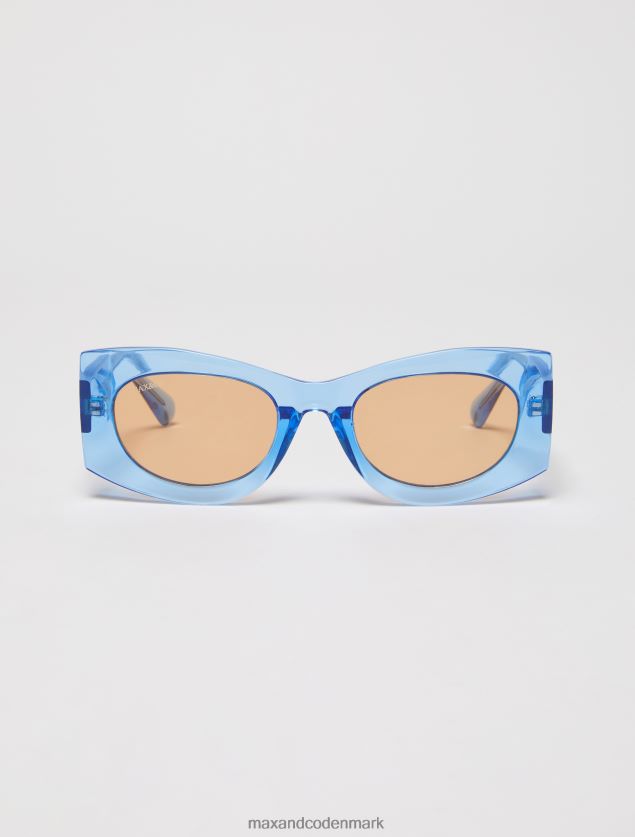 Kvinder tresserne gennemsigtige solbriller MAX&Co. turkis B2Z2T61038 tilbehør