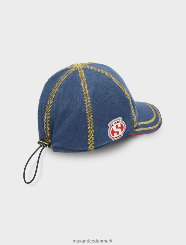 Kvinder superga canvas baseballkasket MAX&Co. midnatsblå B2Z2T61146 tilbehør