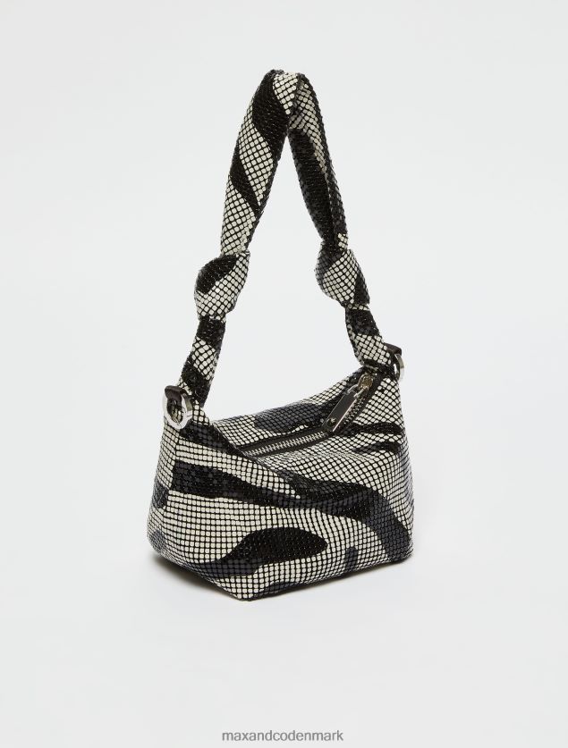 Kvinder festtaske i metalnet MAX&Co. beige B2Z2T61022 tilbehør