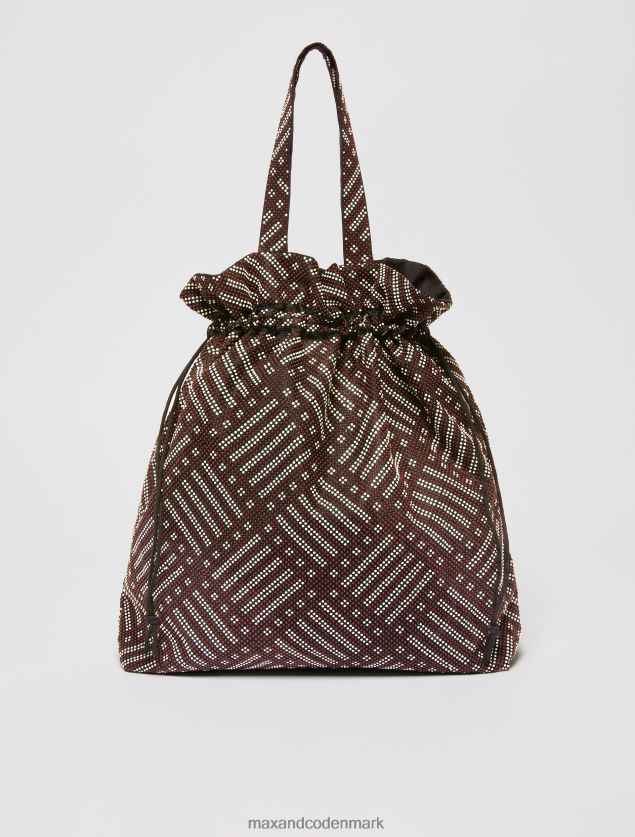 Kvinder mennesker, steder, farve shopper taske MAX&Co. mørkebrun B2Z2T61013 tilbehør