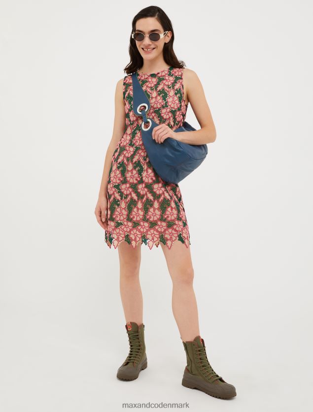 Kvinder nappa-læder maxi taske MAX&Co. kornblomst blå B2Z2T6990 tilbehør