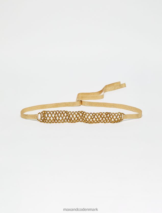Kvinder choker med perlebånd MAX&Co. guld B2Z2T61069 tilbehør