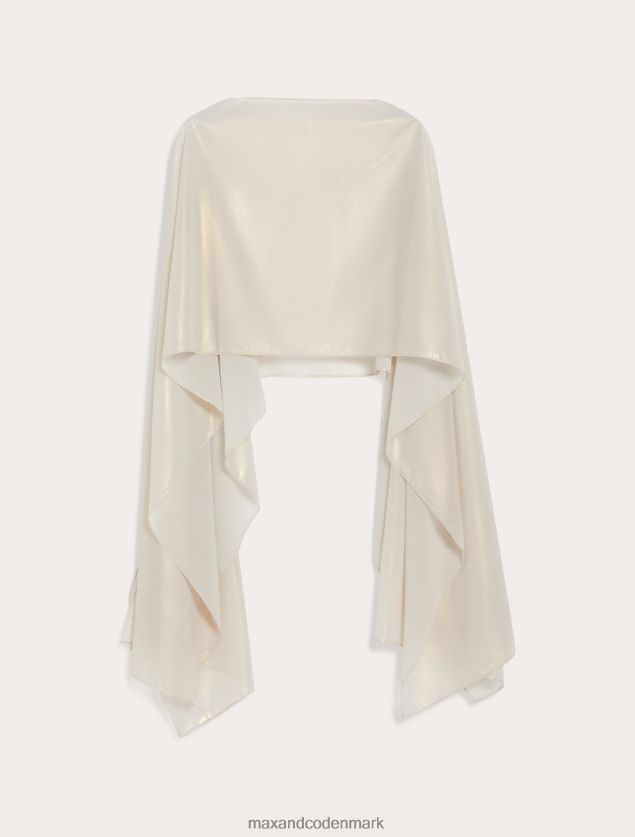 Kvinder lurex voile trækker på skuldrene MAX&Co. beige B2Z2T61114 tilbehør
