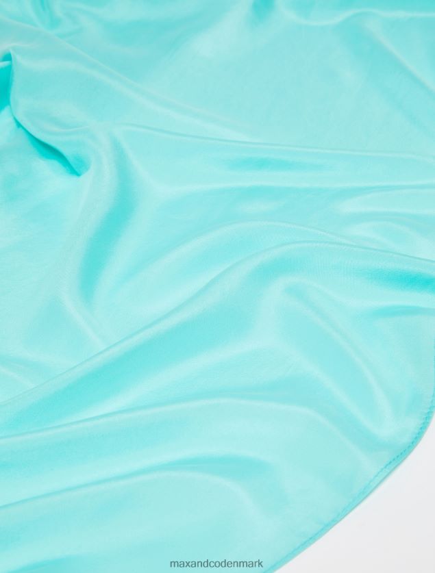 Kvinder ren silke stjal MAX&Co. Himmelblå B2Z2T61120 tilbehør