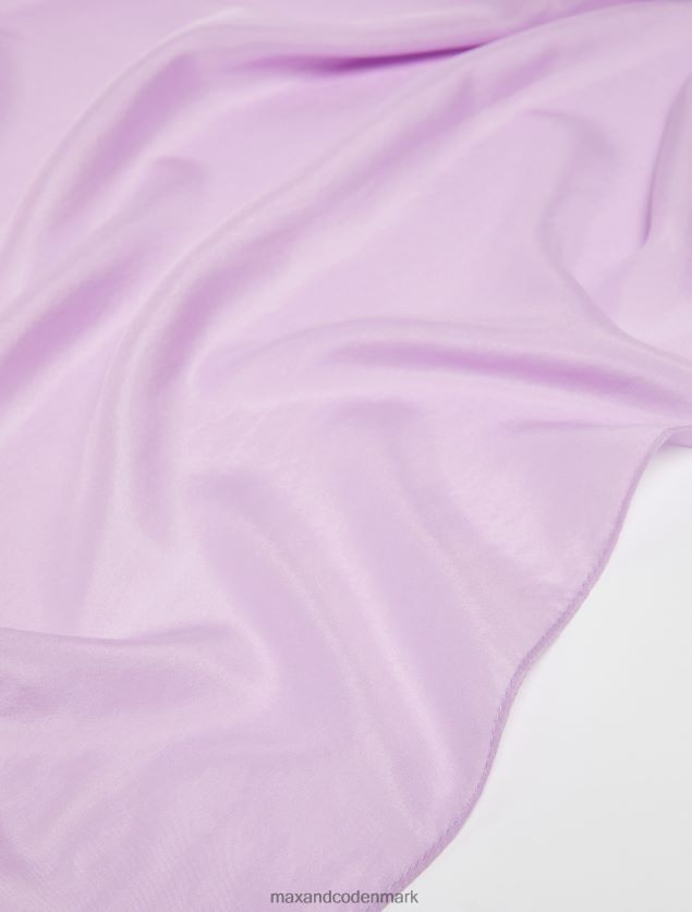 Kvinder ren silke stjal MAX&Co. lilla B2Z2T61122 tilbehør