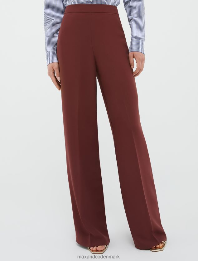 Kvinder envers satin bukser MAX&Co. bordeaux B2Z2T6238 beklædning