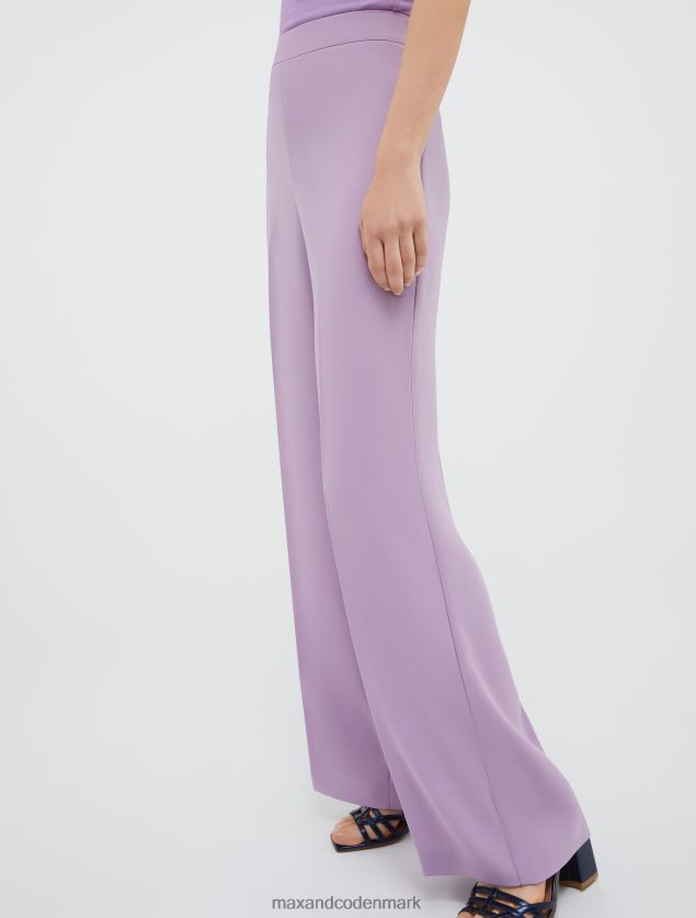 Kvinder envers satin bukser MAX&Co. lilla B2Z2T6240 beklædning