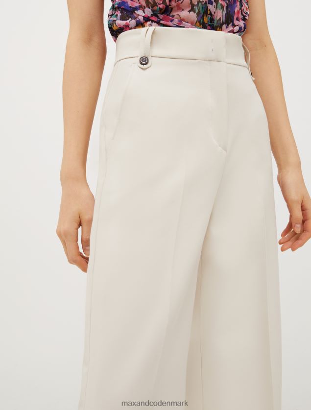 Kvinder løstsiddende lærredsbukser MAX&Co. is B2Z2T6178 beklædning