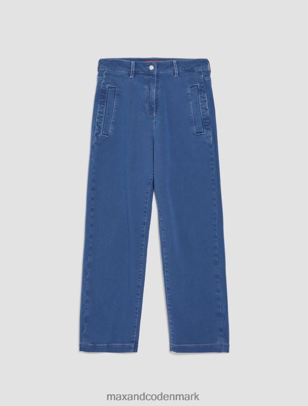 Kvinder stretch bomulds-borebukser MAX&Co. Marine blå B2Z2T6684 beklædning