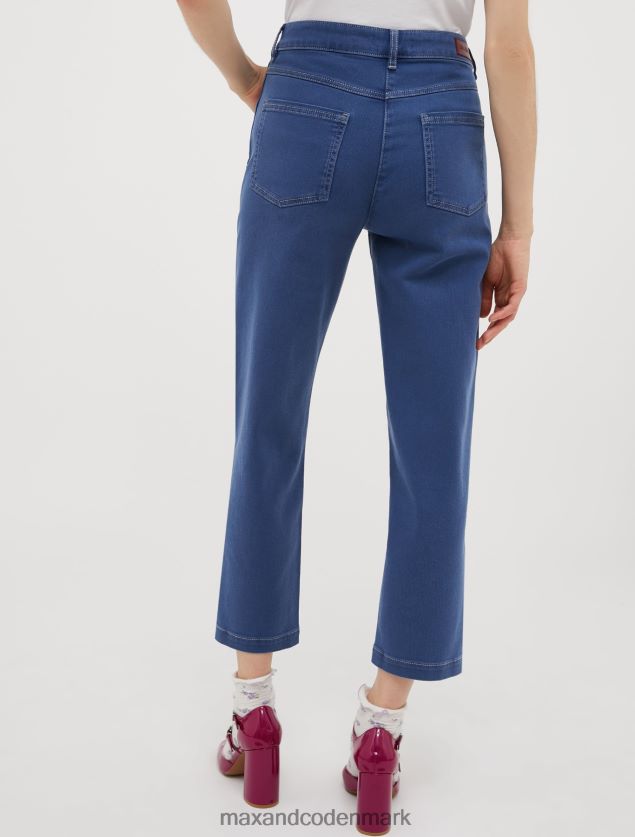Kvinder stretch bomulds-borebukser MAX&Co. Marine blå B2Z2T6684 beklædning