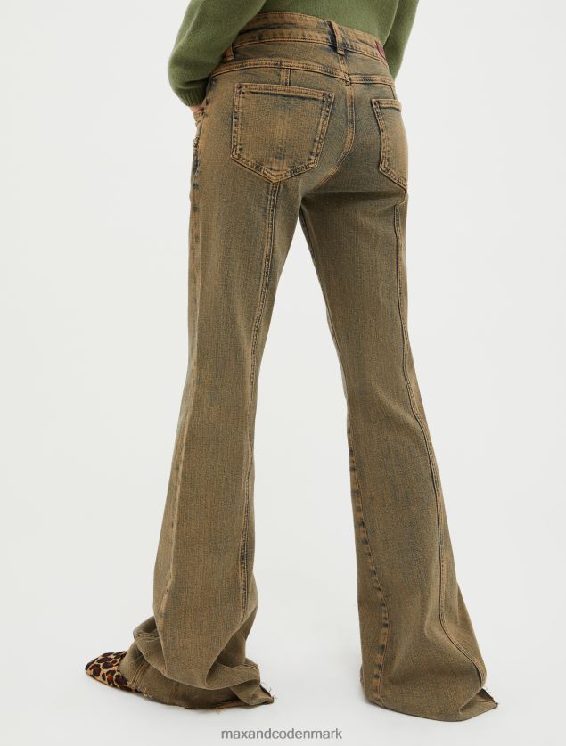 Kvinder bootcut stretch-denim jeans MAX&Co. midnatsblå B2Z2T6693 beklædning