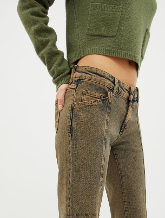 Kvinder bootcut stretch-denim jeans MAX&Co. midnatsblå B2Z2T6693 beklædning