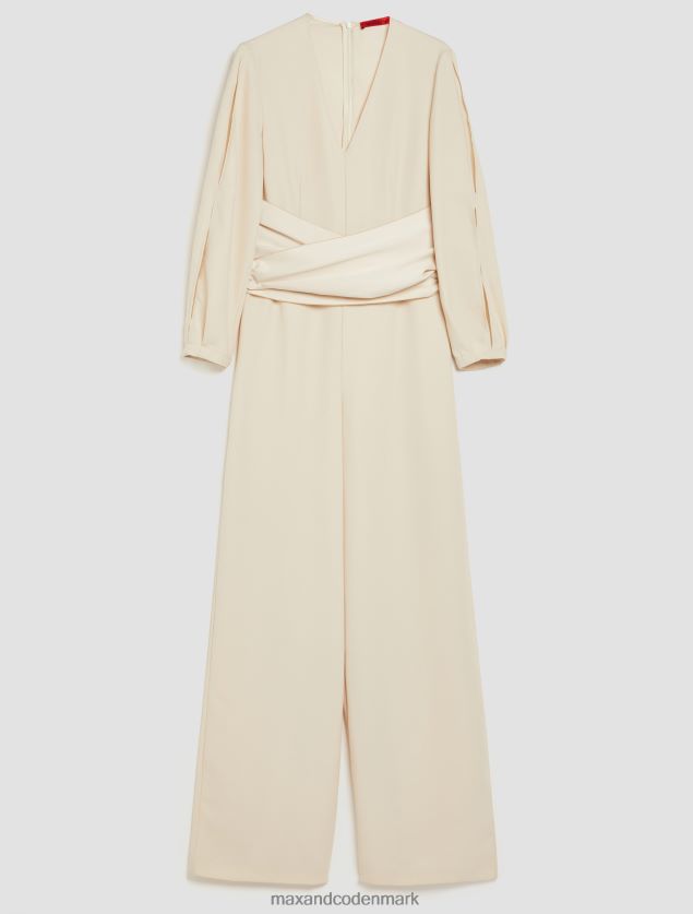 Kvinder palazzo envers-satin jumpsuit MAX&Co. beige B2Z2T6165 beklædning