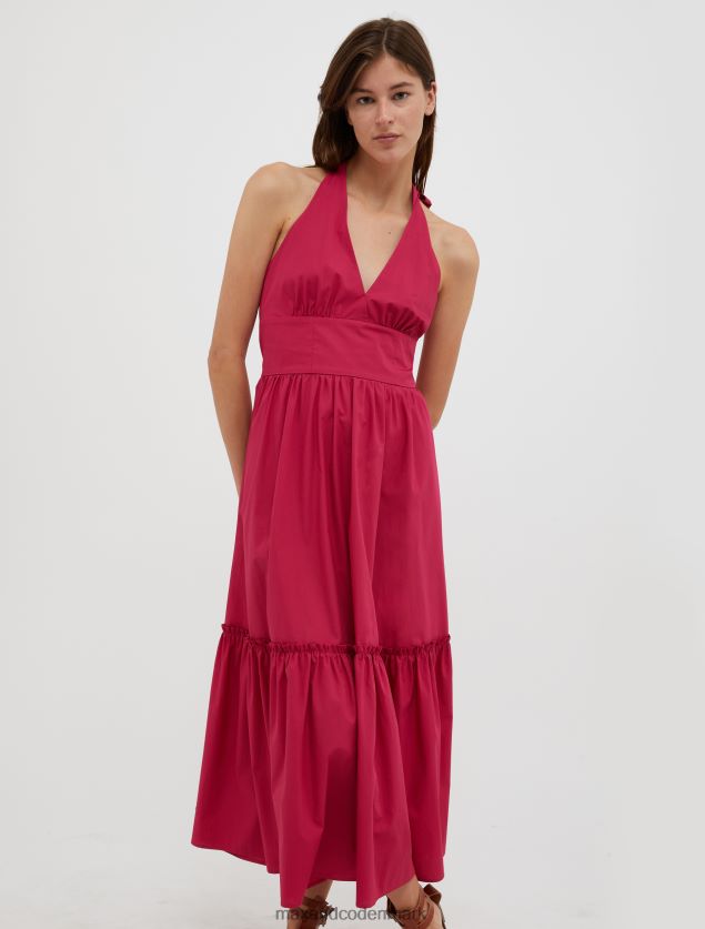 Kvinder bomuld poplin sundress MAX&Co. blomme B2Z2T661 beklædning