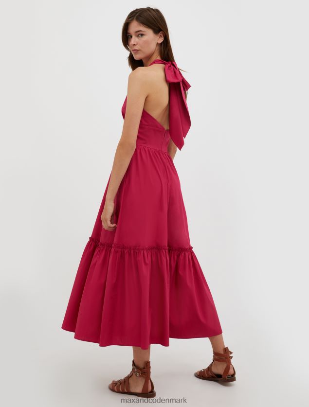 Kvinder bomuld poplin sundress MAX&Co. blomme B2Z2T661 beklædning