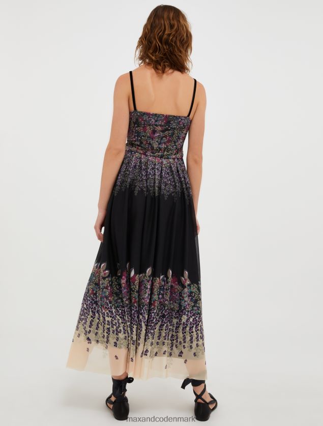 Kvinder draperet jersey kjole MAX&Co. lilla B2Z2T625 beklædning