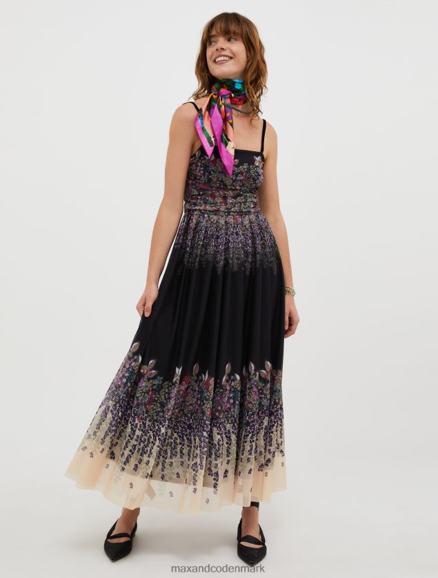 Kvinder draperet jersey kjole MAX&Co. lilla B2Z2T625 beklædning