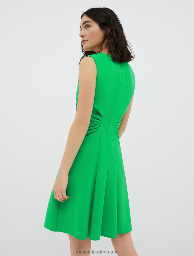 Kvinder draperet jersey-skedekjole MAX&Co. Himmelblå B2Z2T676 beklædning