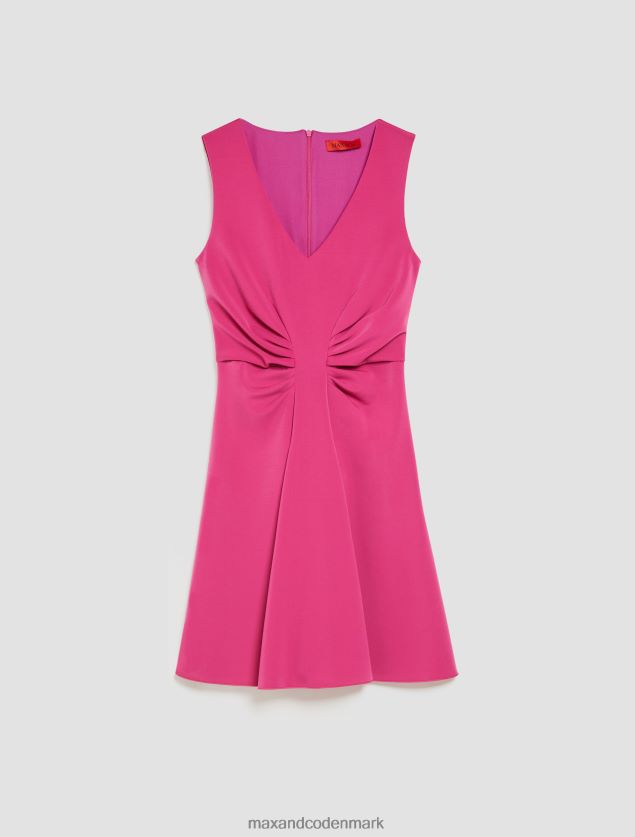 Kvinder draperet jersey-skedekjole MAX&Co. lilla B2Z2T674 beklædning