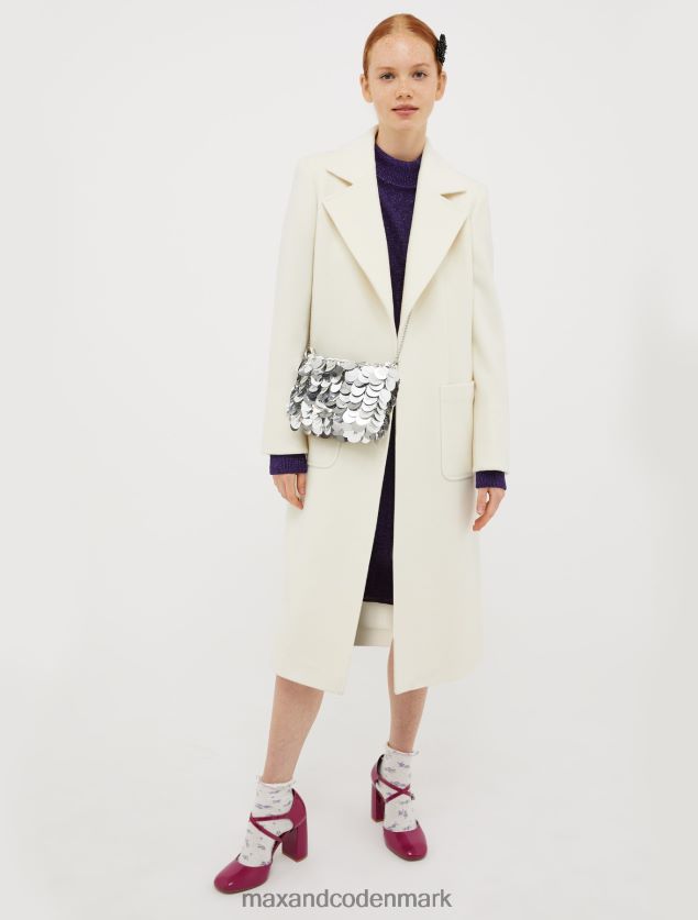 Kvinder ribbet lurex skiftekjole MAX&Co. lilla B2Z2T6121 beklædning