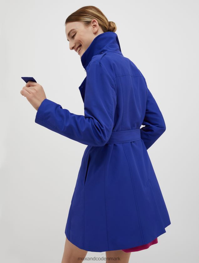 Kvinder dobbeltradet trenchcoat MAX&Co. midnatsblå B2Z2T6824 beklædning