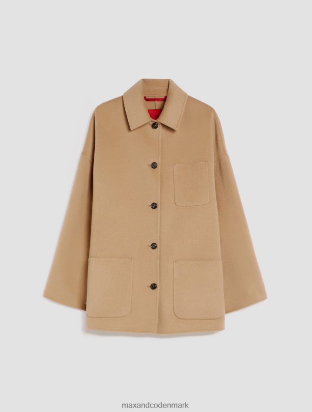 Kvinder dobbeltsidet uldblandingsfrakke MAX&Co. kamel B2Z2T6869 beklædning