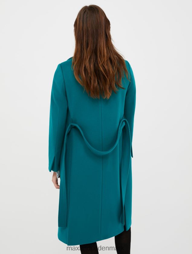 Kvinder løbsk uldfiltfrakke MAX&Co. Smaragd grøn B2Z2T6856 beklædning