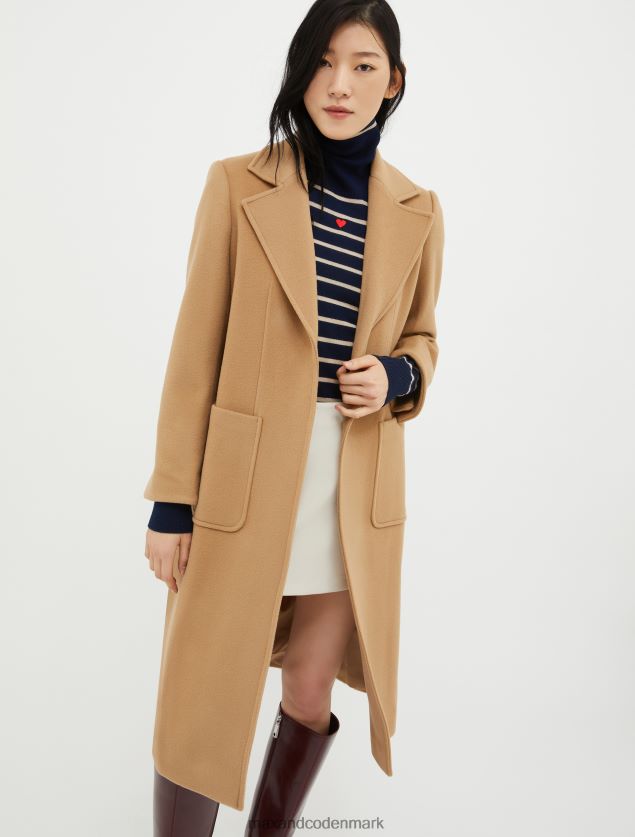 Kvinder løbsk uldfrakke MAX&Co. kamel B2Z2T6841 beklædning