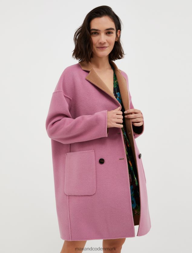 Kvinder vendbar uldfrakke MAX&Co. kamel B2Z2T6834 beklædning