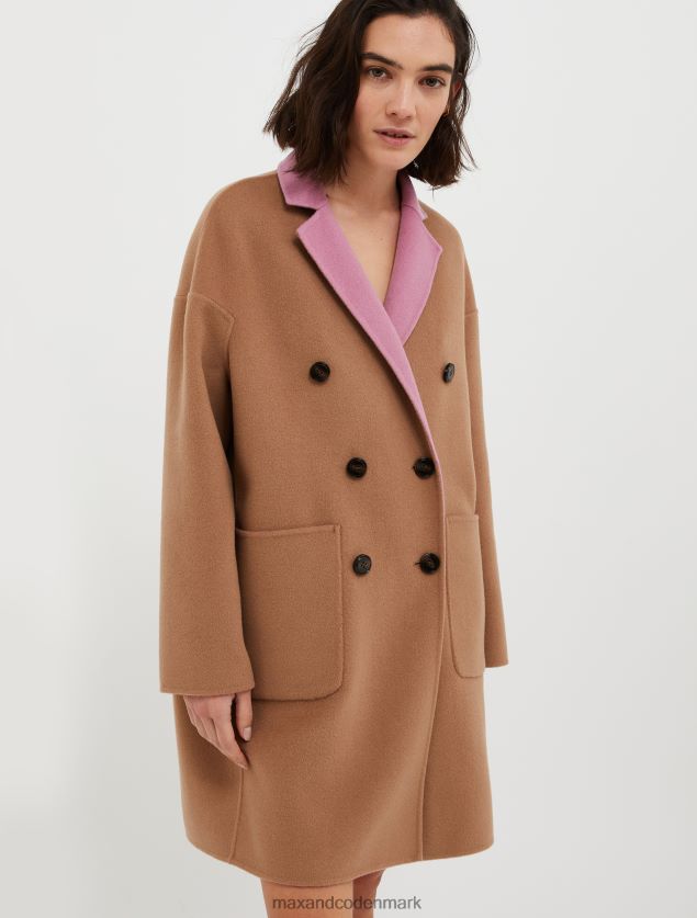 Kvinder vendbar uldfrakke MAX&Co. kamel B2Z2T6834 beklædning