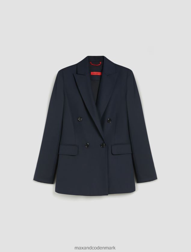 Kvinder dobbeltradet blazer MAX&Co. Marine blå B2Z2T6881 beklædning