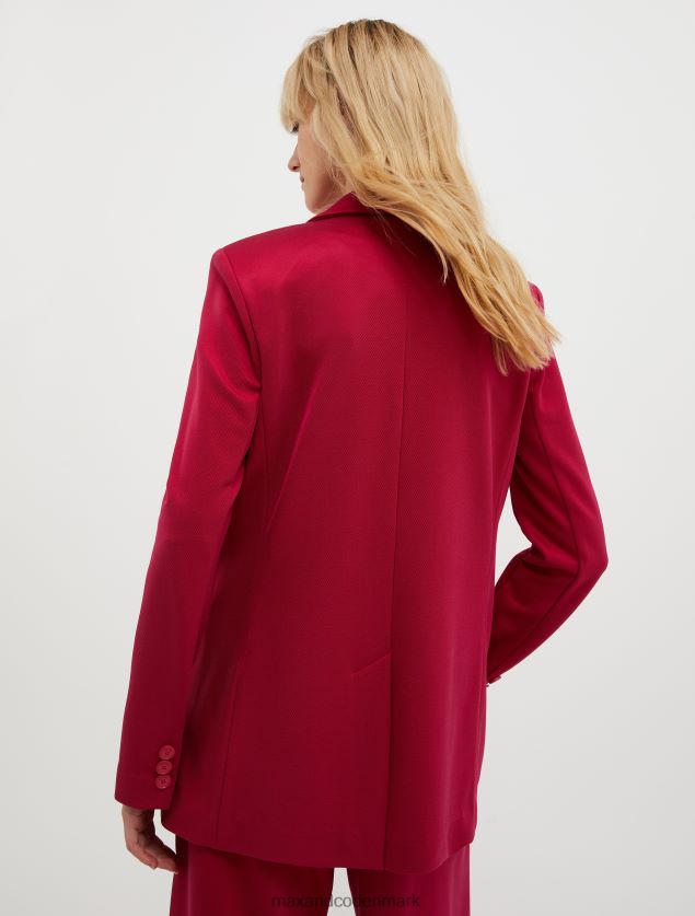 Kvinder dobbeltradet blazer MAX&Co. bordeaux B2Z2T6194 beklædning