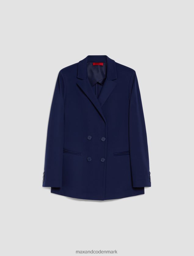 Kvinder dobbeltradet blazer MAX&Co. kina blå B2Z2T6195 beklædning