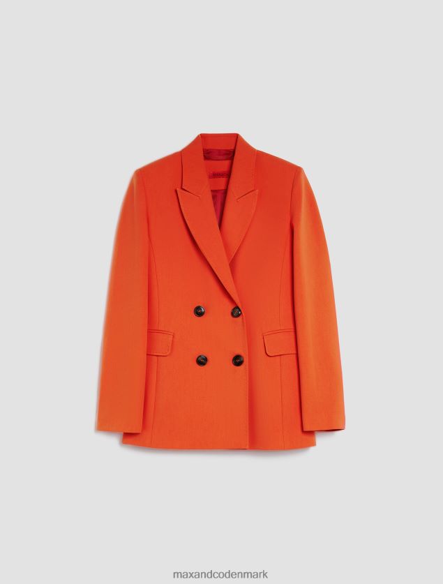 Kvinder dobbeltradet blazer MAX&Co. orange B2Z2T6218 beklædning