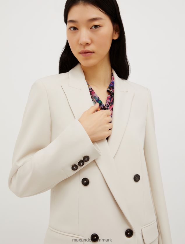 Kvinder dobbeltradet canvas blazer MAX&Co. is B2Z2T6175 beklædning
