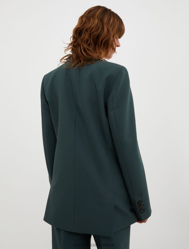 Kvinder dobbeltradet canvas blazer MAX&Co. mudder brun B2Z2T6176 beklædning