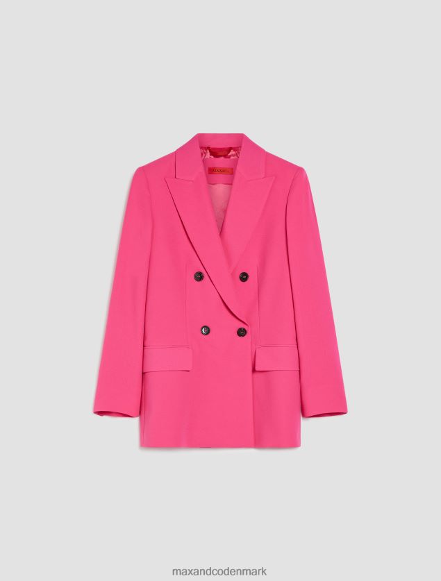 Kvinder envers satin blazer MAX&Co. fuchsia B2Z2T6234 beklædning