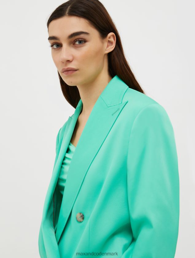 Kvinder kavaleri twill blazer MAX&Co. grøn B2Z2T6211 beklædning