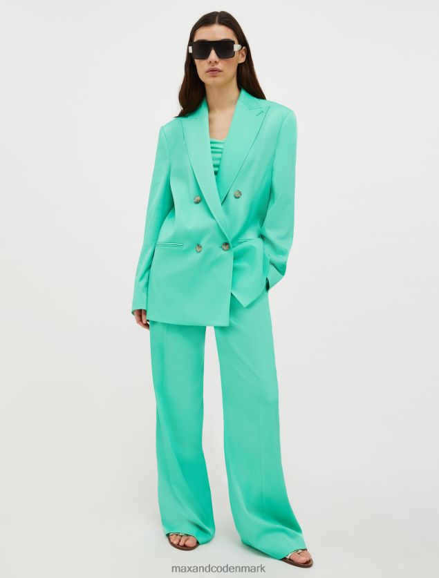 Kvinder kavaleri twill blazer MAX&Co. grøn B2Z2T6211 beklædning