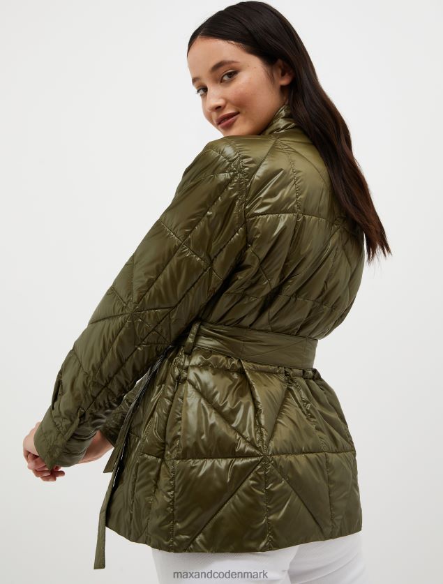 Kvinder quiltet safarijakke MAX&Co. kakigrøn B2Z2T6921 beklædning