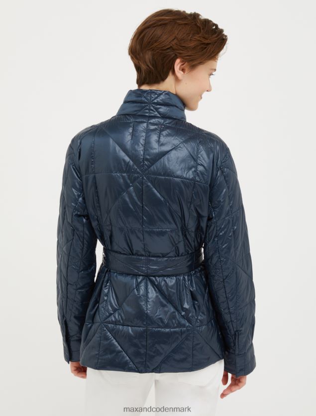 Kvinder quiltet safarijakke MAX&Co. midnatsblå B2Z2T6922 beklædning