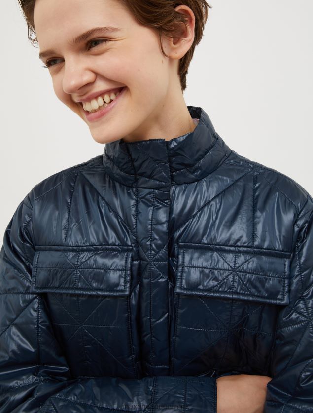 Kvinder quiltet safarijakke MAX&Co. midnatsblå B2Z2T6922 beklædning